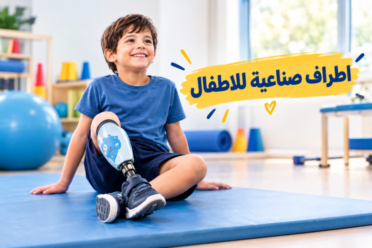 اطراف صناعية للاطفال