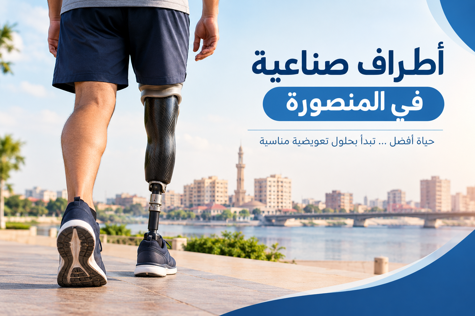 أطراف صناعية في المنصورة